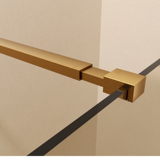 Mampara fija de ducha Screen Gold de SBX Oro Cepillado · Principal 2