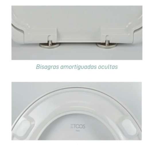 Tapa Wc compatible Duroplast Capri de Bellavista blanca