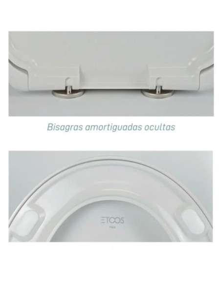 Tapa compatible Wc Duroplast Novella de Sangrá blanca