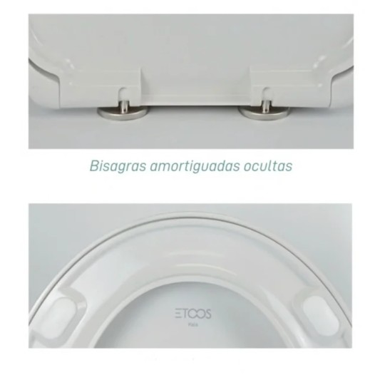 Tapa Wc compatible Duroplast Apolo de Jacob delafon blanca