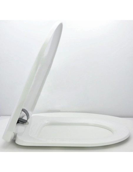 Tapa Wc compatible Duroplast Piuma suspendido de Galassia blanca