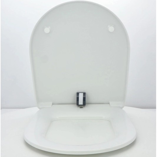 Tapa Wc compatible Duroplast Piuma suspendido de Galassia blanca