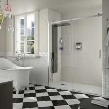 Mampara Frontal Ducha Helsinki Salgar | Bañoweb 2