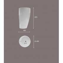 Lavabo Pedestal de Ceramica PIETRO 2