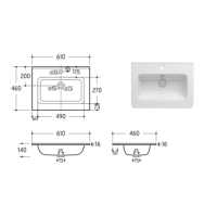 Mueble baño Versus 60 Ordoñez