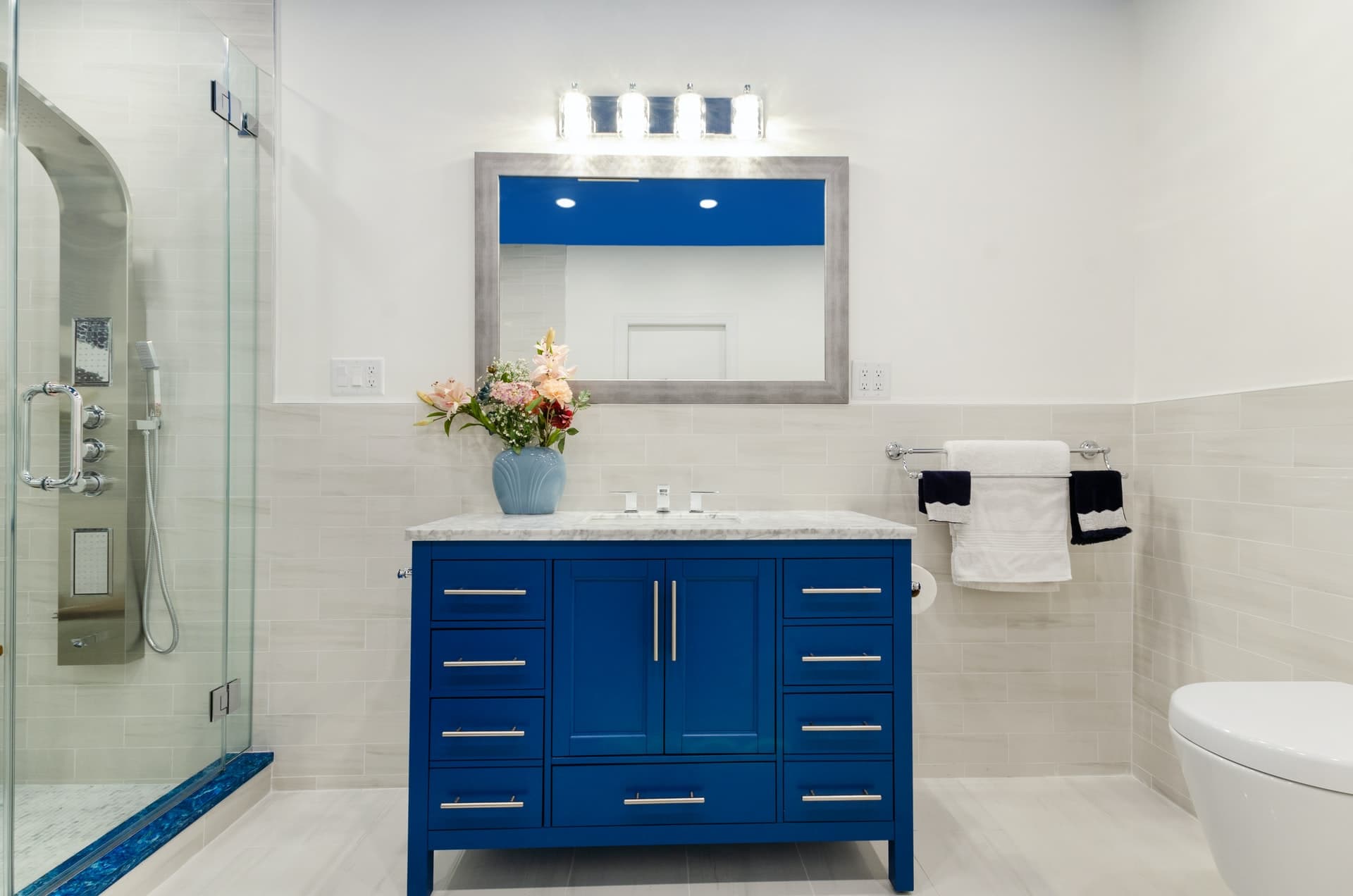 Muebles de baño resistentes a la humedad