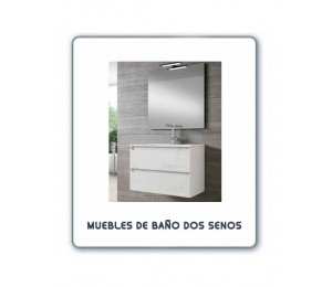 Muebles de baño dos senos