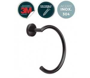 Serie B-Dark de Bath stage en acero, negro