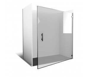Mamparas con puertas batientes y abatibles