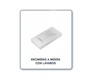 Encimeras a medida con lavabos