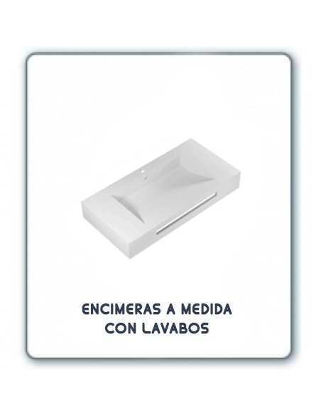 Encimeras a medida con lavabos