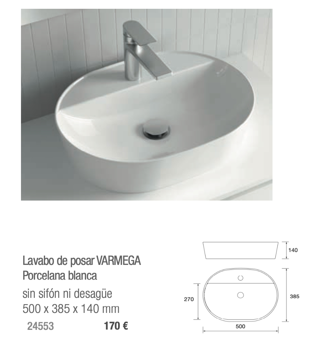 Lavabo Varmega