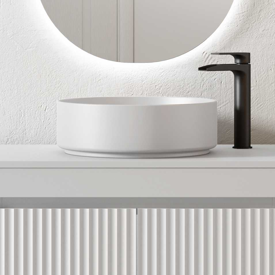 Lavabo Colors ceramico Blanco brillo